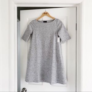 NWT GAP Marled Gray Swing Dress, XS